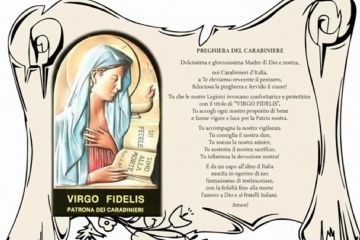 preghiera del Carabiniere