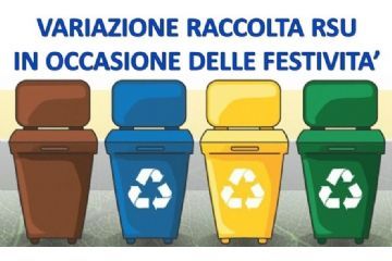 comunicazione di variazione nell&#39;erogazione dei servizi nei giorni 24.12.2025, 31.12.2025 e 2.1.2026